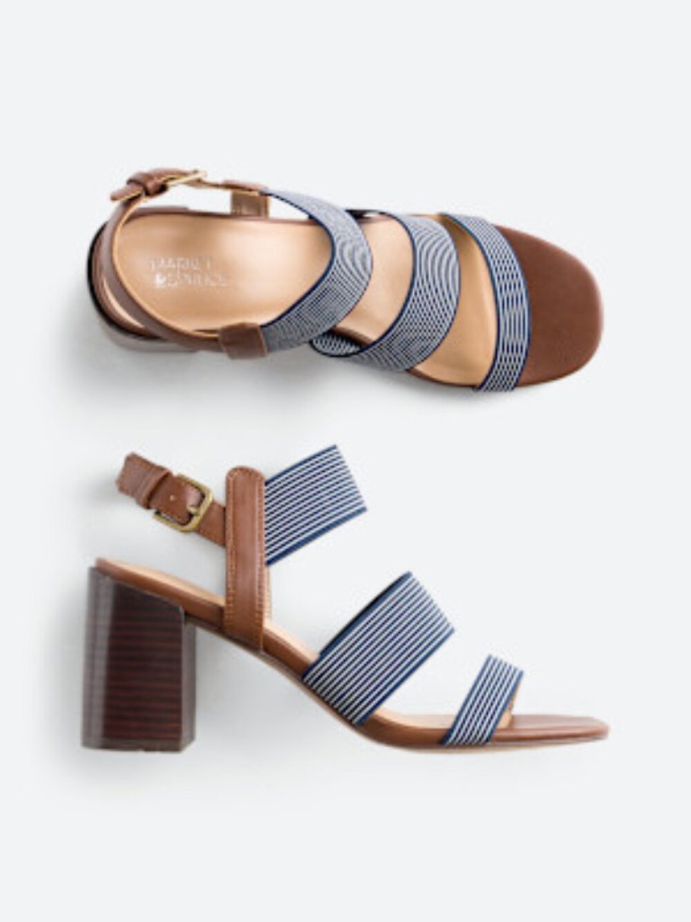 Elastic Strap Heel